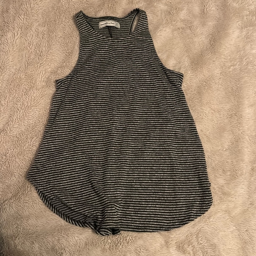 Abercrombie & Fitch Flowy Striped Tank Top